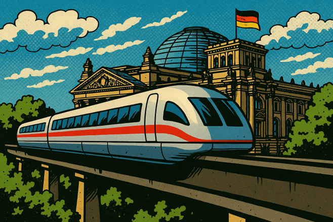 Koalitionsvertrag unterstützt Magnetschwebebahnen und Hyperloop